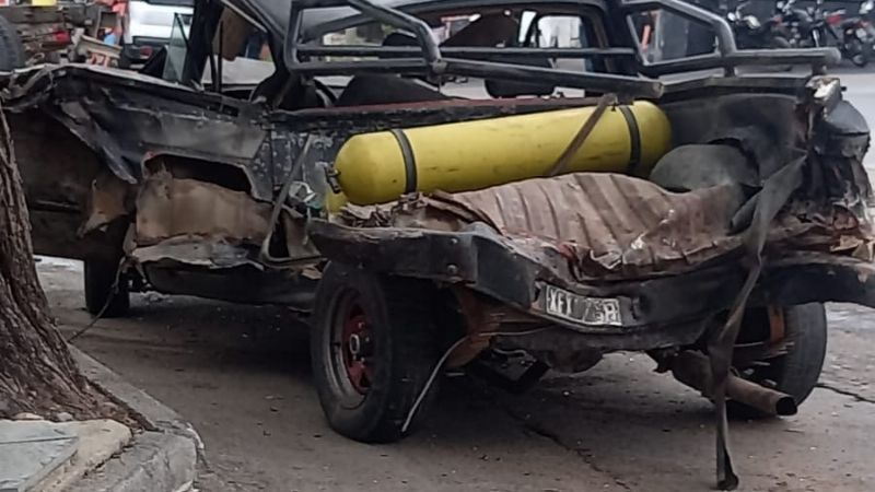 Terrible accidente en avenida Ocampo