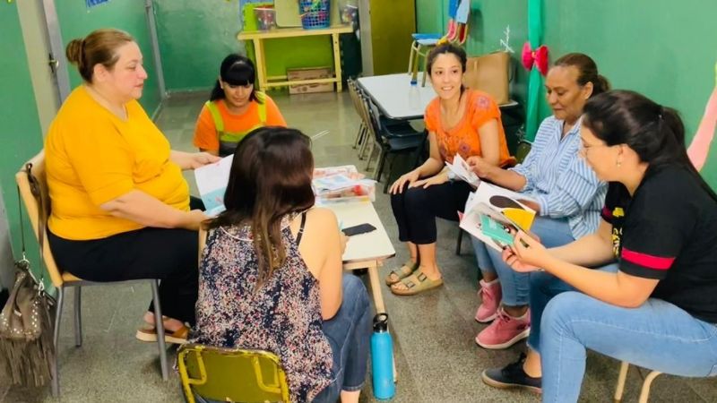 Educación brindó asistencia técnica y pedagógica a espacio de primera infancia