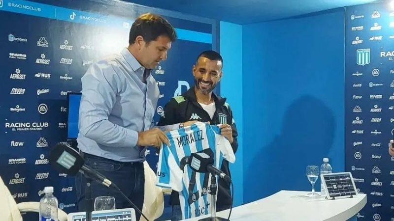 “Maxi” Moralez feliz de volver a Racing