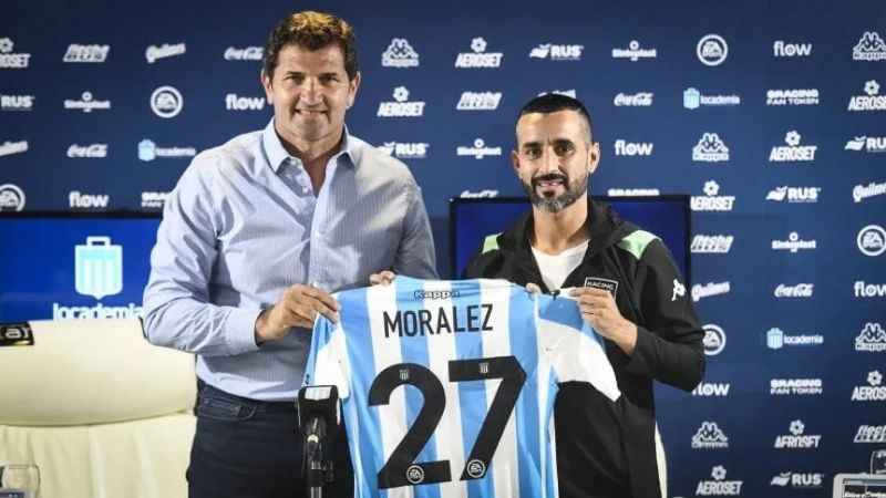 “Maxi” Moralez feliz de volver a Racing