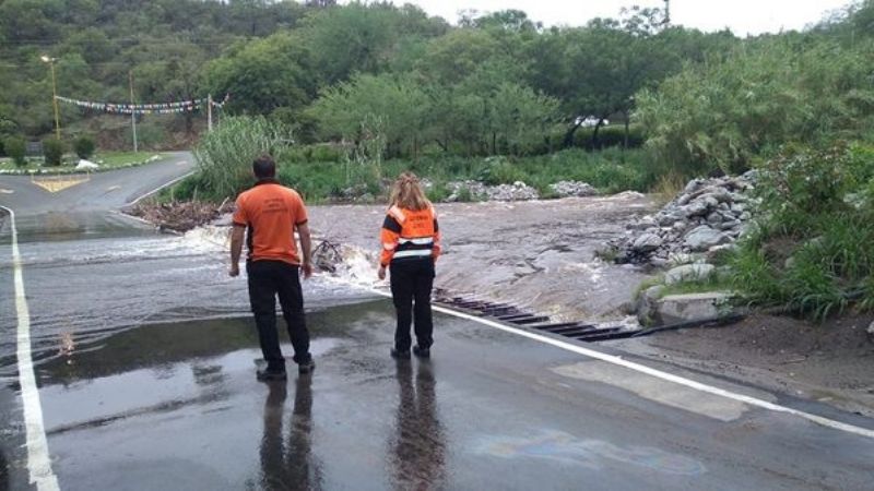 Monitorean los ríos por las crecidas