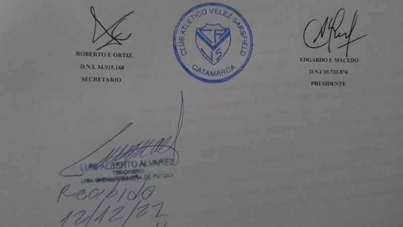 Dejan firme el fallo contra Vélez, que apelará al CF