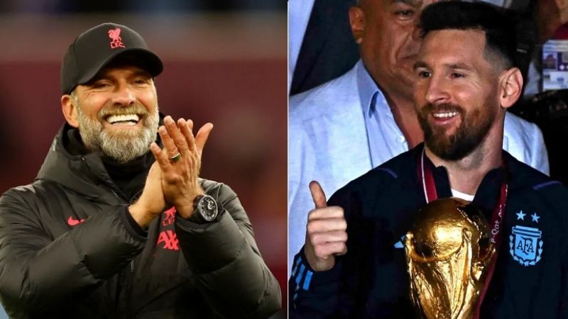 Klopp: “Messi es el mejor jugador que vi en mi vida"