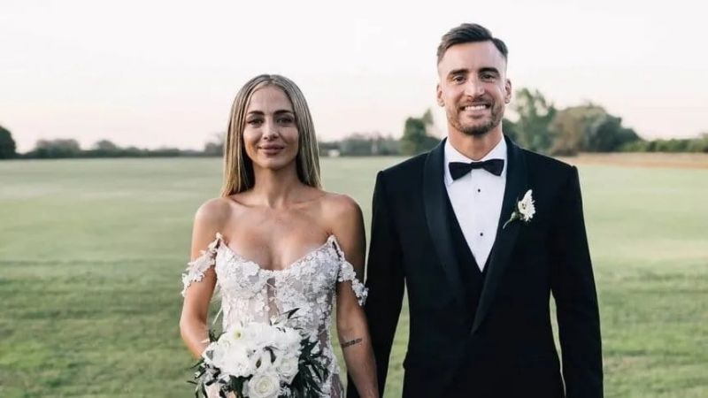 Cada uno festeja como quiere; Tagliafico se casó