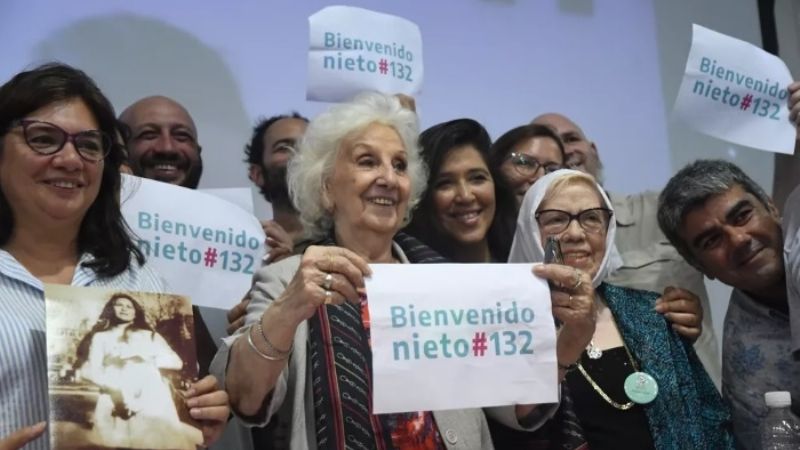 El nieto 132 es hijo de una desaparecida en 1976 en Tucumán