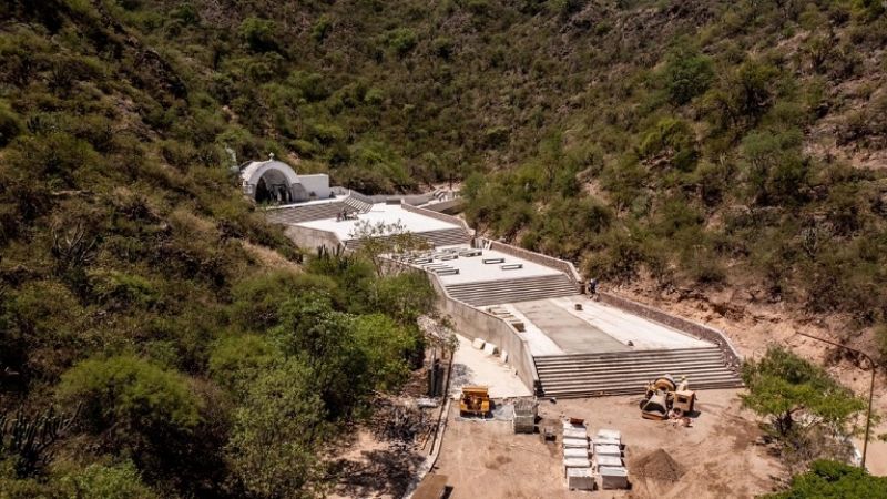 El Santuario de la Virgen del Valle tiene un avance del 70%