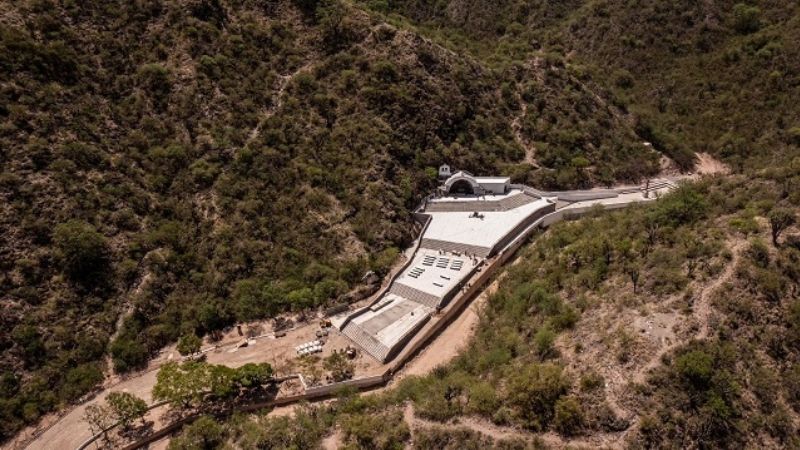 El Santuario de la Virgen del Valle tiene un avance del 70%