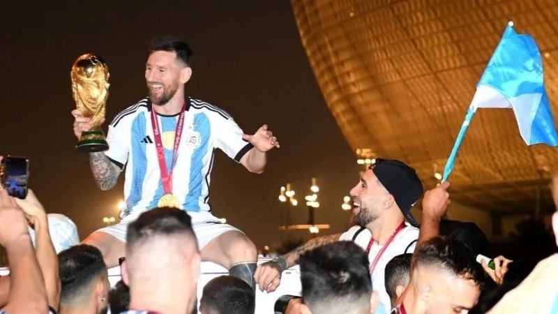 Messi hizo su propia Fiesta de los Campeones en Rosario