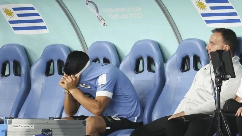 Suárez explotó contra la FIFA tras la eliminación de Uruguay