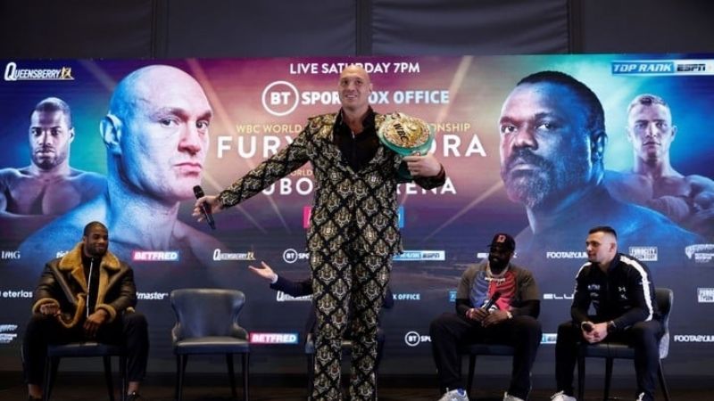 Tyson Fury desafía al Mundial en su defensa ante Chisora