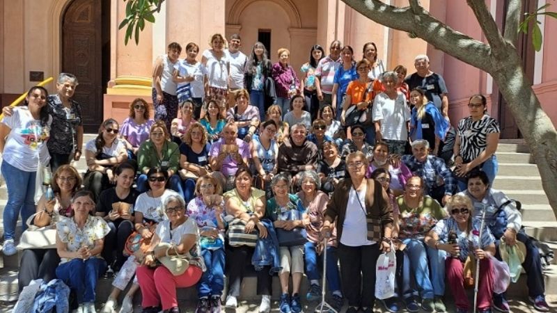 Peregrinos tucumanos recorrieron  lugares emblemáticos del Beato Esquiú