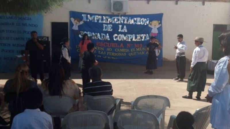 Se incorporaron 13 escuelas primarias de Tinogasta a la Jornada Completa