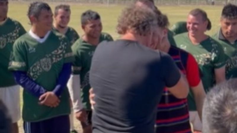 Ex Puma visitó a los Internos del Servicio Penitenciario Provincial