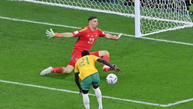 Argentina venció a Australia y se metió en los 4tos.