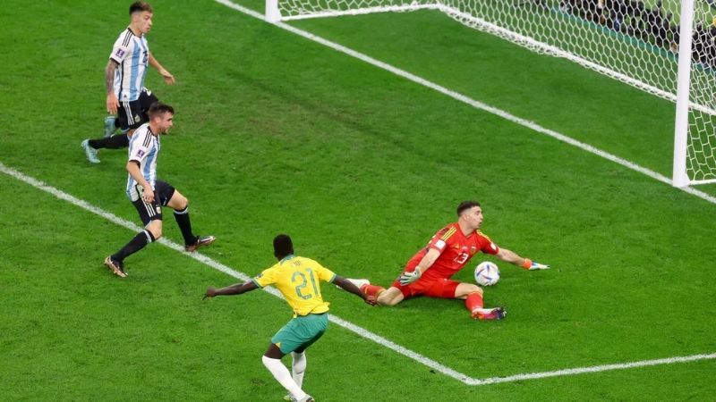 Argentina venció a Australia y se metió en los 4tos.