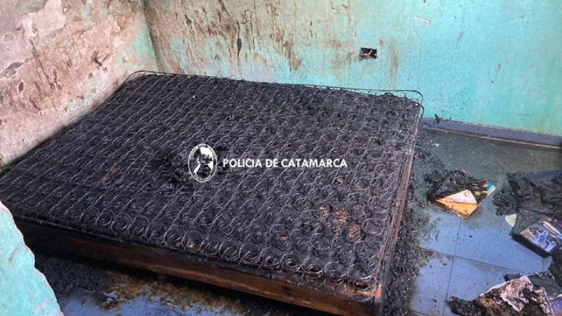 Incendio destruyó parte de una vivienda