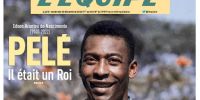 Según el francés L'Equipe, “Pelé, él era un Rey”. 