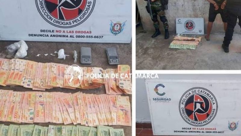 Detuvieron a una persona y secuestraron droga