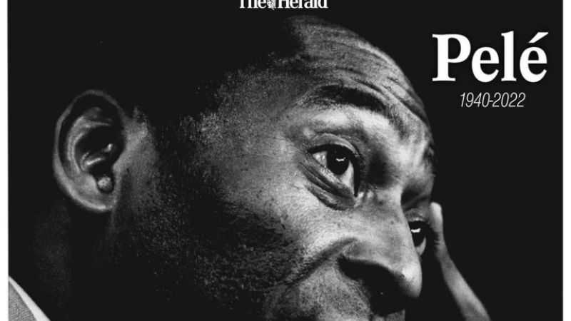 La muerte de Pelé en todos los diarios del mundo