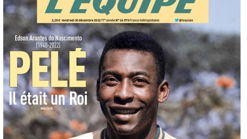 La muerte de Pelé en todos los diarios del mundo