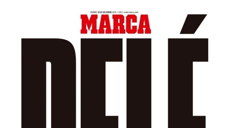 La muerte de Pelé en todos los diarios del mundo