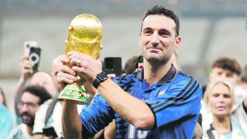 Hay Scaloneta para rato; Scaloni renovó hasta 2026
