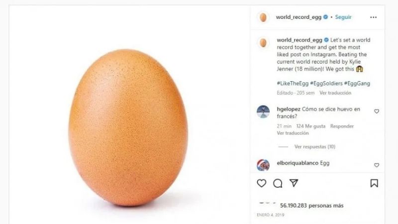 La foto viral de Messi supera por casi 20 millones de likes “al huevo”