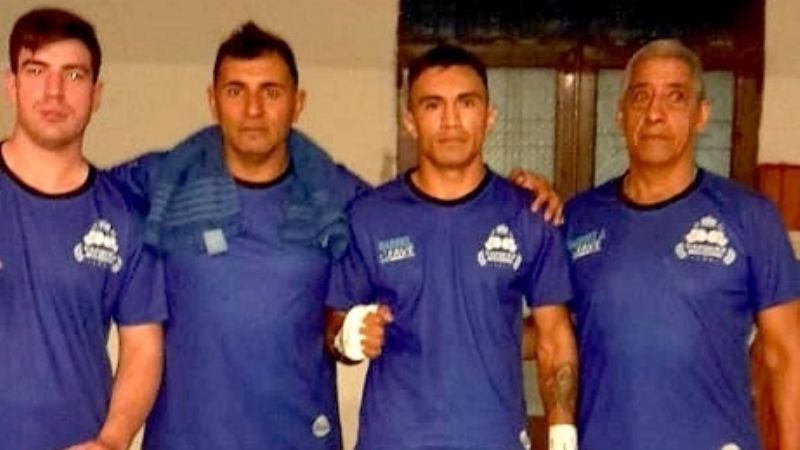 Gabriel “el Veloz” Quiroga ganó por nocaut en el 2do.