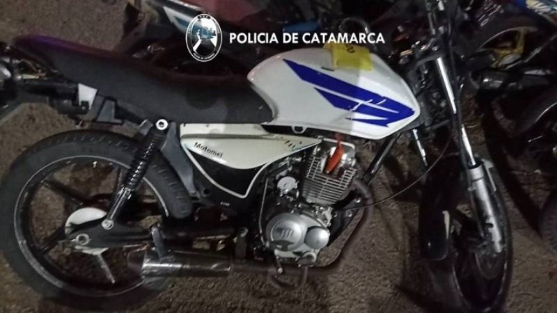 Secuestran una motocicleta por alcoholemia positiva