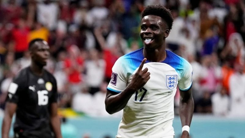 Inglaterra goleó a Senegal y jugará los 4tos. ante Francia