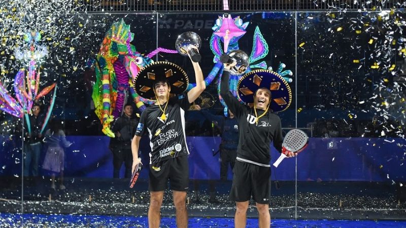 Bela y Coello ganaron el 1er. GNP México Major Premier Padel