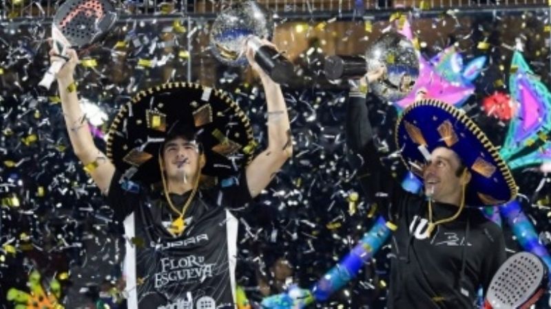 Bela y Coello ganaron el 1er. GNP México Major Premier Padel