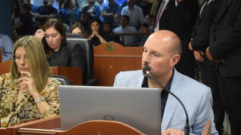 Alfredo Marchioli preocupado ante el panorama que depara el Presupuesto Provincial 2023