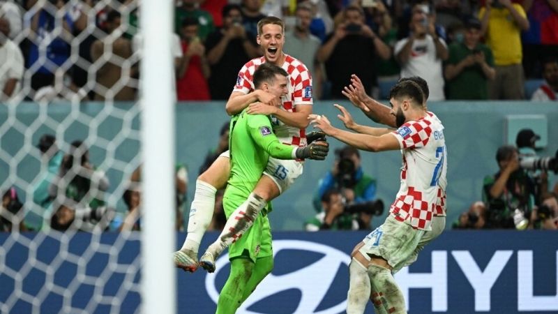 Croacia pasó a los 4tos. de final por penales