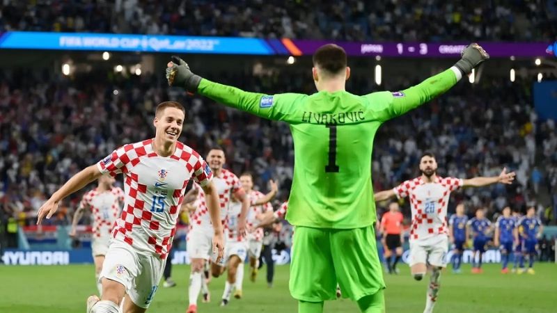 Croacia pasó a los 4tos. de final por penales
