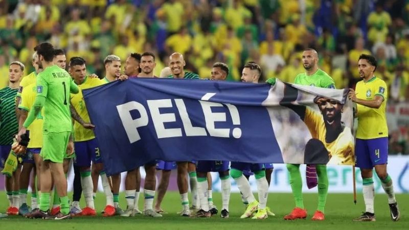 Homenaje de Brasil a Pelé en el Mundial de Qatar