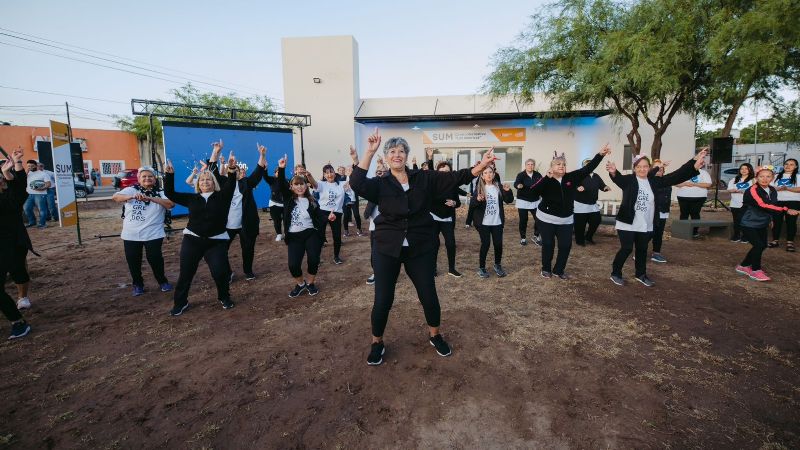 Con una gran fiesta, se inauguró el SUM “Centro Recreativo Las Américas”