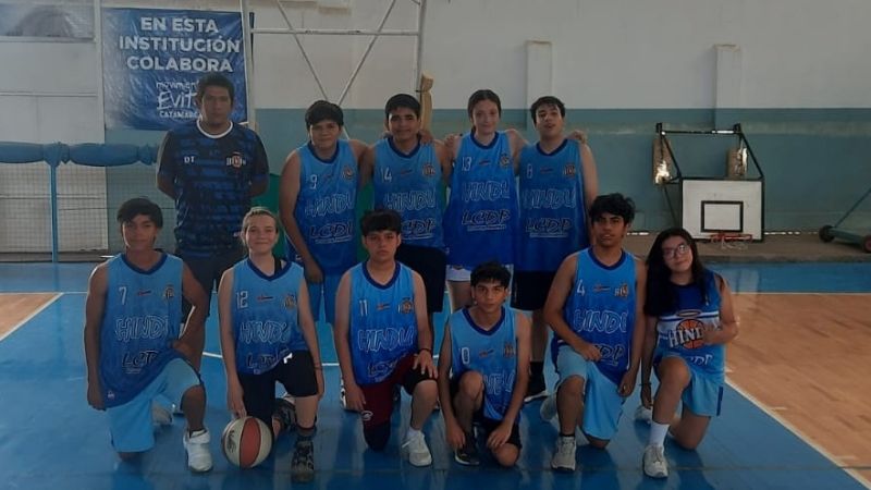Hindú ganó el cuadrangular de Básquet U17