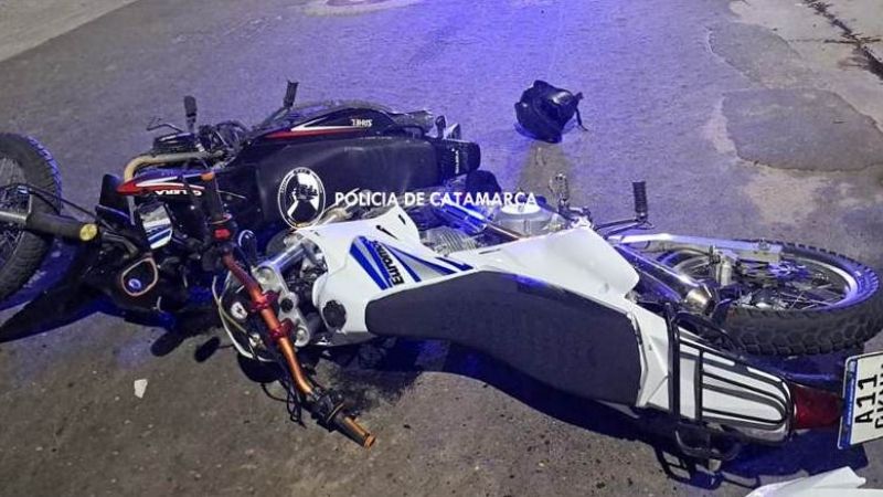 Chocó y quedó internado