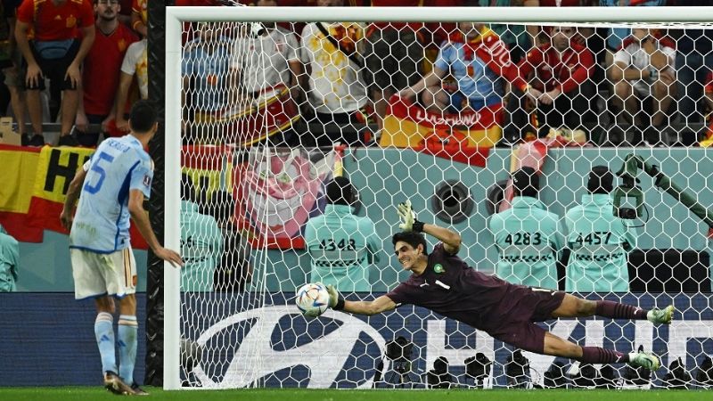 Por “Bono”, Marruecos eliminó a España en penales