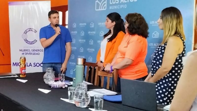 La campaña “16 días de activismo contra las violencias de género” se trasladó a Los Altos