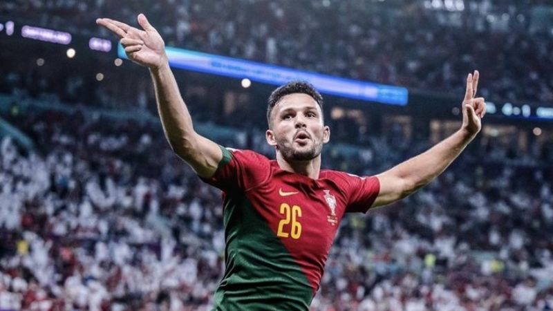 Portugal aplastó 6-1 a Suiza y está en 4tos. de final