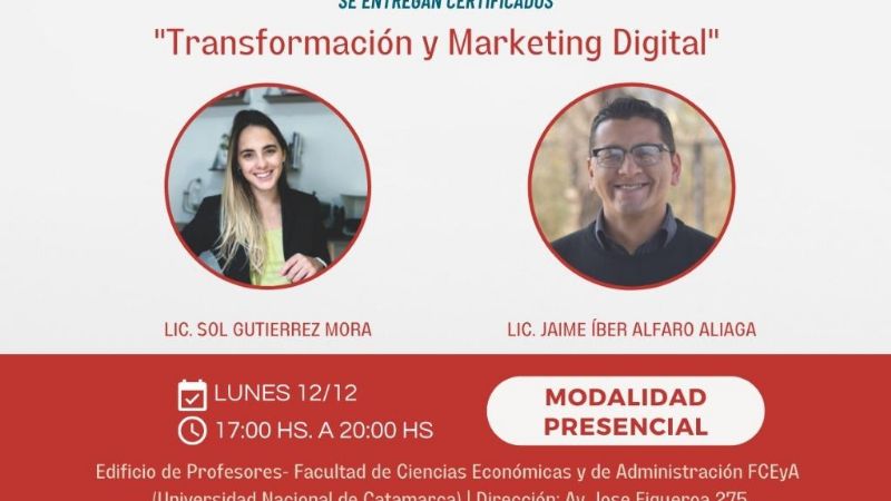 Taller de Transformación y Marketing Digital