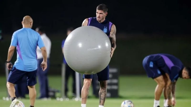 Ahora encendió las alarmas De Paul, en la Selección