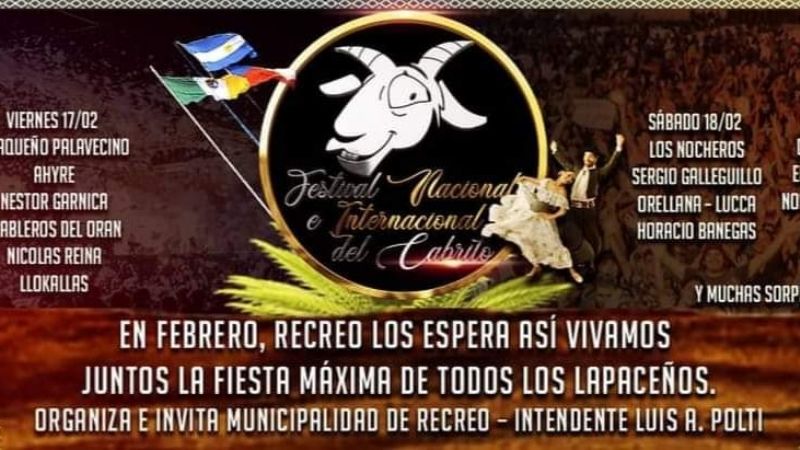 Nueva edición del Festival del Cabrito