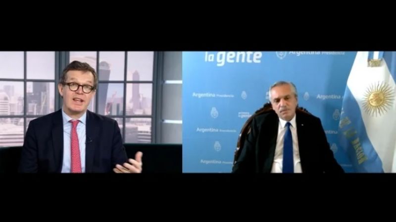 Alberto Fernández: “No estoy pensando en la reelección”