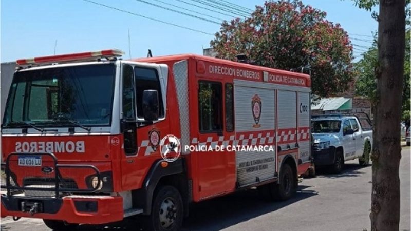 Cuantiosos daños en una vivienda que se incendió