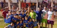SOCIAL SAN ANTONIO, campeón en Infantiles A de la Liga Chacarera de fútbol.