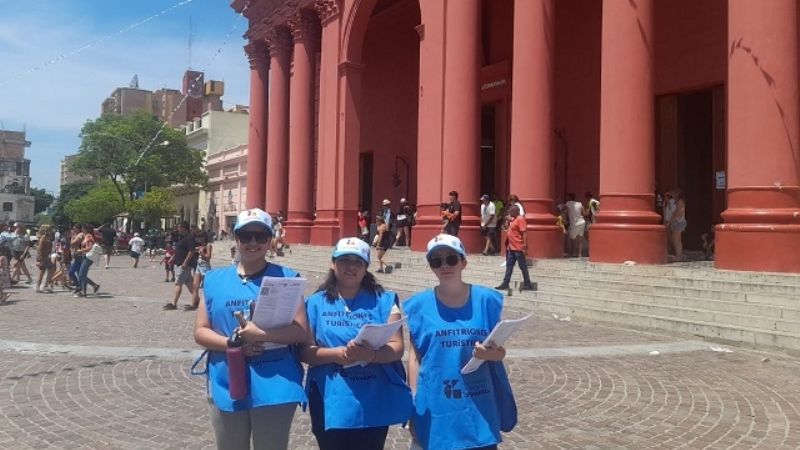 Gran despliegue de Turismo Capital en el marco de las festividades marianas