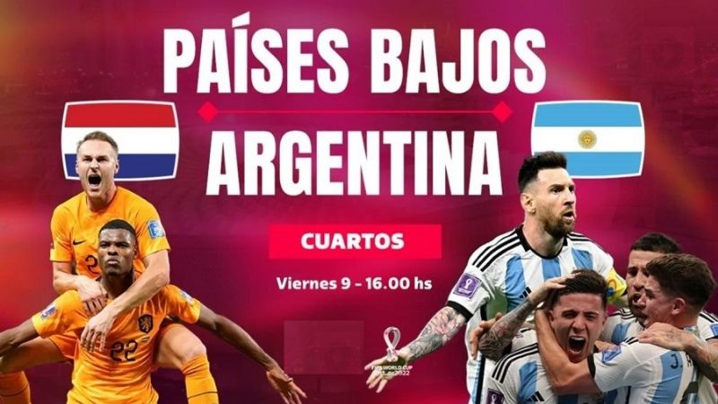 Argentina-Holanda, reedición de un clásico mundialista